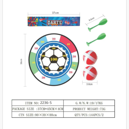 Zestaw Planszowy do Rzutek dla Dzieci 36cm
