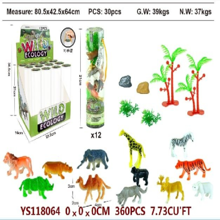 Zwierzęta Zoo Zabawka Dla Dzieci