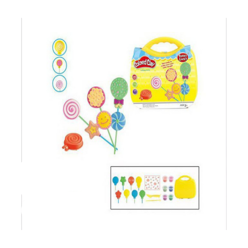 Zestaw Zabawka Plastelina Colored Clay