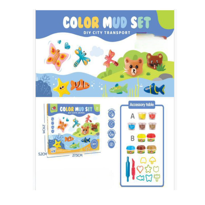 Zestaw Zabawka Plastelina