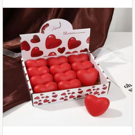 Swieca Walentynki 6x6x3,5cm