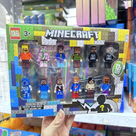 Zabawka Minecraft 12PCS