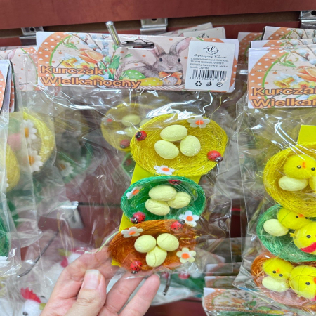 Zestaw dekoracji kreatywnych Wielkanocne