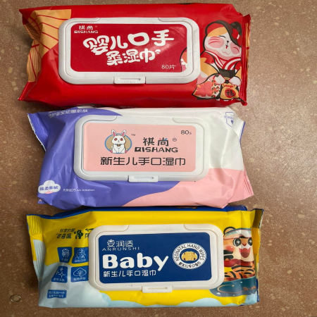 Mokre Ręczniki do Rąk i Usta 80PCS