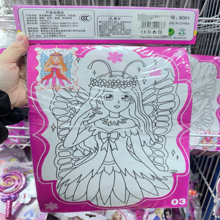 Zestaw Odowej Lalki z Kolorowanką