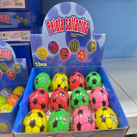 Zabawka Pileczki Kauczukowe Gwiazdki