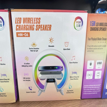 Głośnik Bluetooth ze światłami Oświetlenie