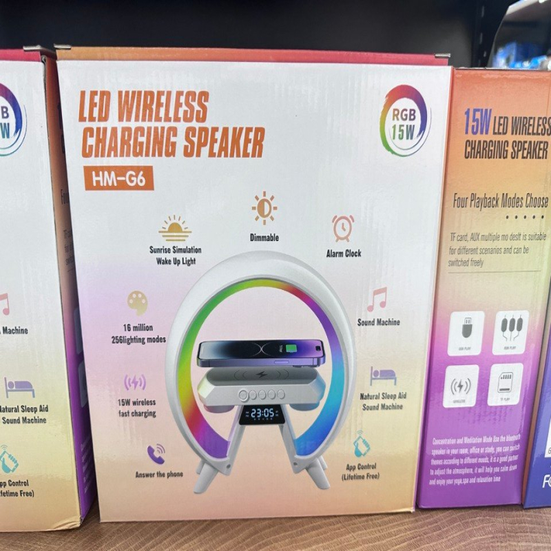 Głośnik Bluetooth ze światłami Oświetlenie