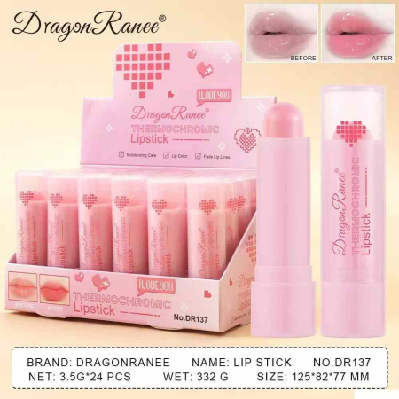 Dragon Ranee Lipstick Thermochromic