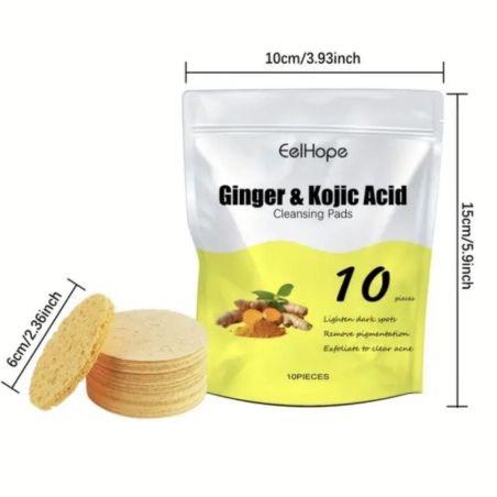 Płatki Oczyszczające z Imbirem i Kwasem