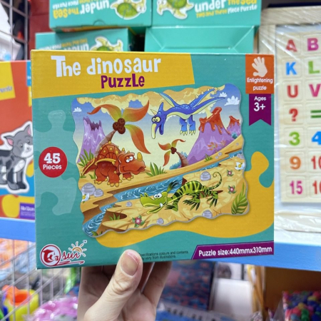 Zabawka The Dinosaur Puzzle