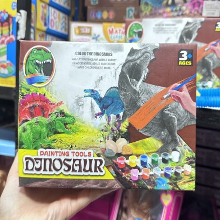 Zabawka Painting Tools Dinosaur