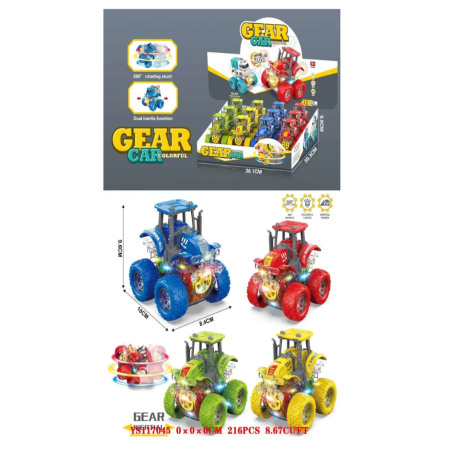 Zabawka Samochod Gear Car LED