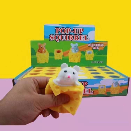 Zabawka Squeeze Pop Up Squirrel