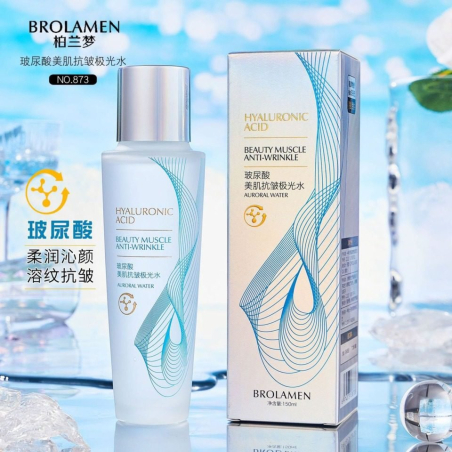 Esencja BROLAMEN Kwas Hialuronowy Przeciwzmarszczkowy Aurora Water