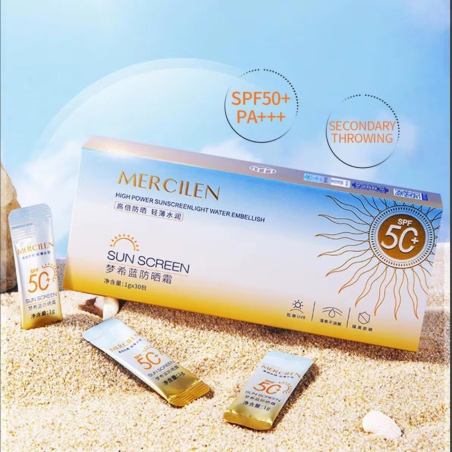 Krem ​​Przeciwsłoneczny Mercilen 1gx30PCS