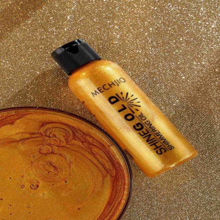 Olejek do Ciała z Drobinkami Złota MECHJIO 100ml