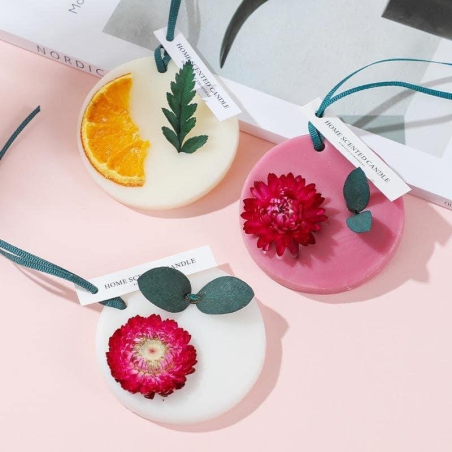 Tabliczki Zapachowe z Naturalnymi Olejkami Eterycznymi Mix Kolor