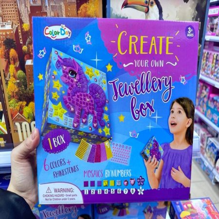 Zabawka Creat Your Own Jewellery Box