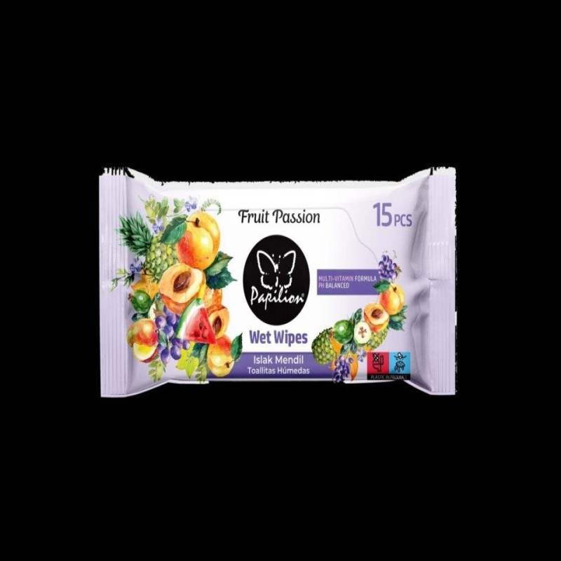 Chusteczki Mokre do Rąk Uniwersalne 15PCS