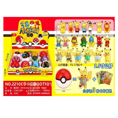 Zabawka Kula Figurki z Pokemon