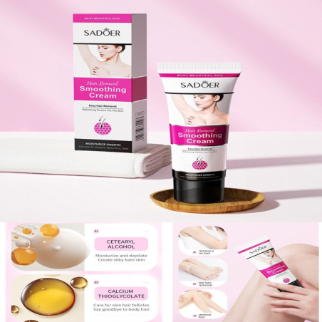 SADOER Krem do Usuwania Włosów 50g