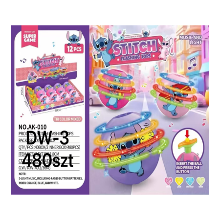 Zabawka Kula Figurki z Stitch