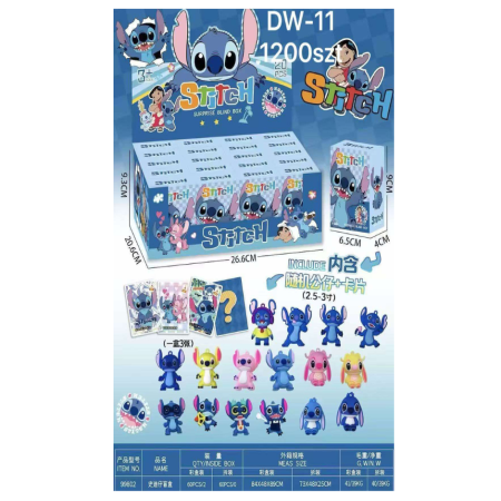 Zabawka Figurki z Stitch Surprise Blind Box