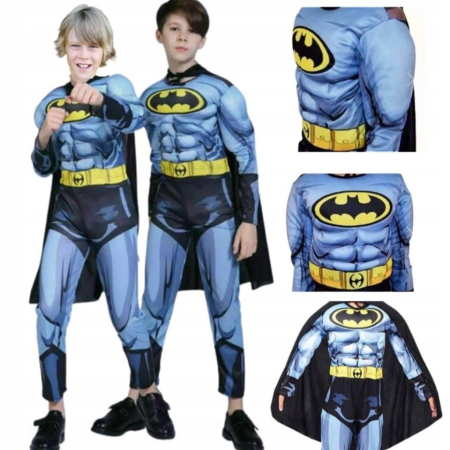 Pizama Strój Przebranie Batman SML