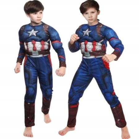 Pizama Strój Kapitan Ameryka