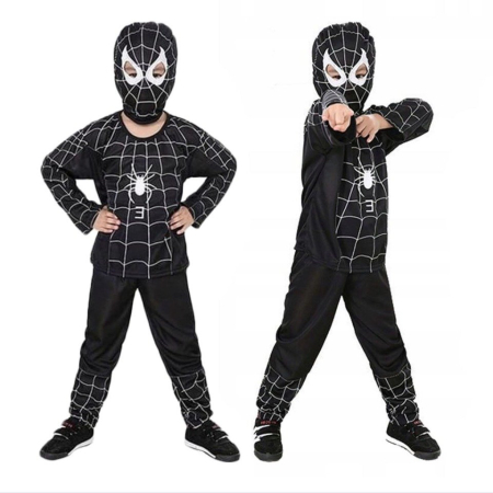 Strój Spider Man Czarna