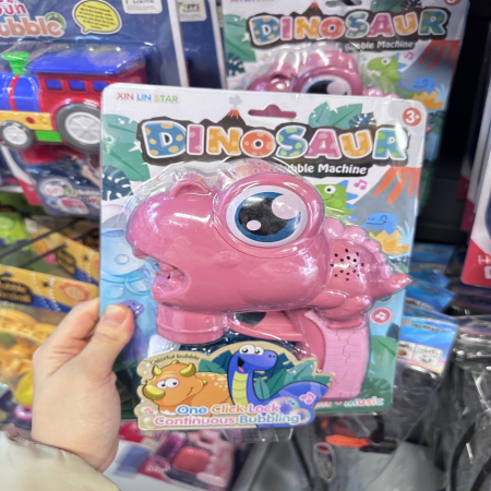 Zabawka Dinosaur Bubble Machine