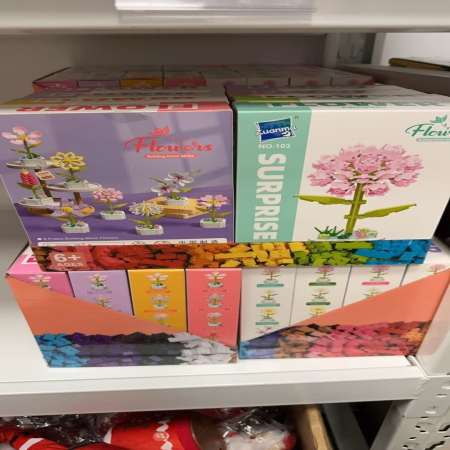 Klocki Kwiaty Flowers