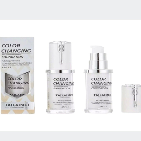 Color Changing Foundation