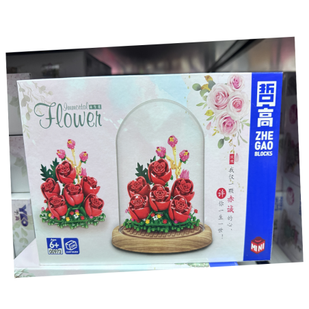 Zabawka Klocki Kwiaty Flower