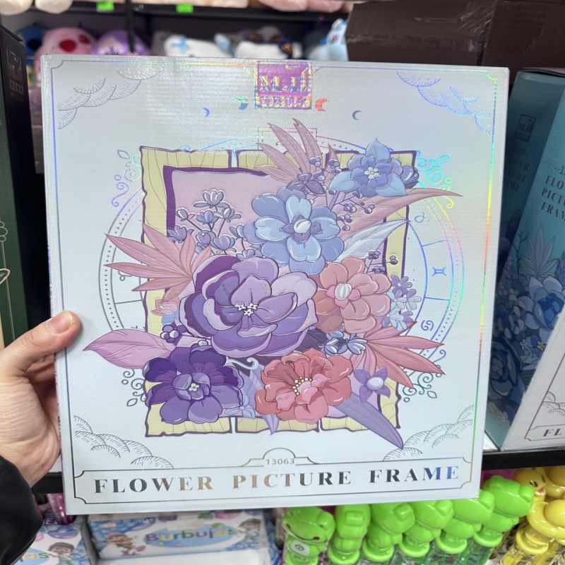 Zabawka Klocki Kwiaty Flower Picture Frame