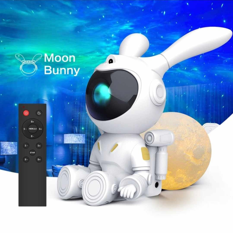 Figurka zajączka astronauty