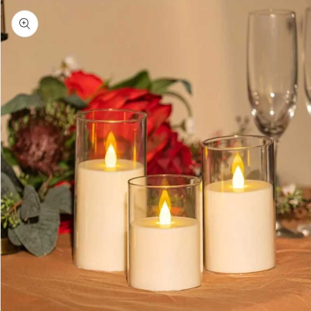 Zestaw świec dekoracyjnych LED