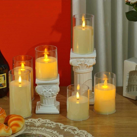 Zestaw świec dekoracyjnych LED