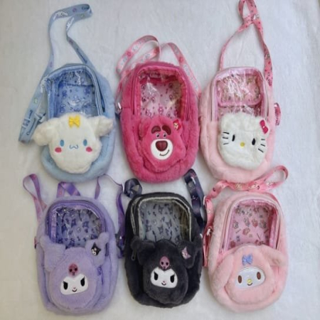 Pluszowe Torebki na Ramię z Postaciami