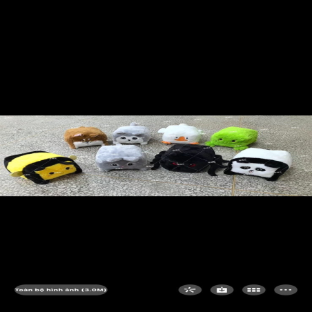 Pluszowe Zwierzątka w Kształcie Kostek