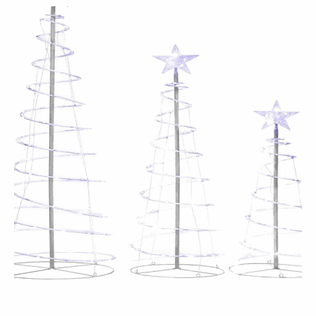 Choinka LED Spiralna