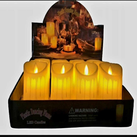 Świeczki LED z Efektem Płomienia