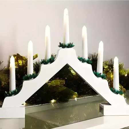 Świecznik LED Bożonarodzeniowy