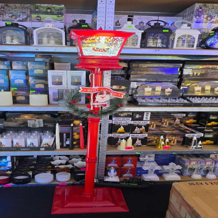 Lampion świąteczny z Bałwanem