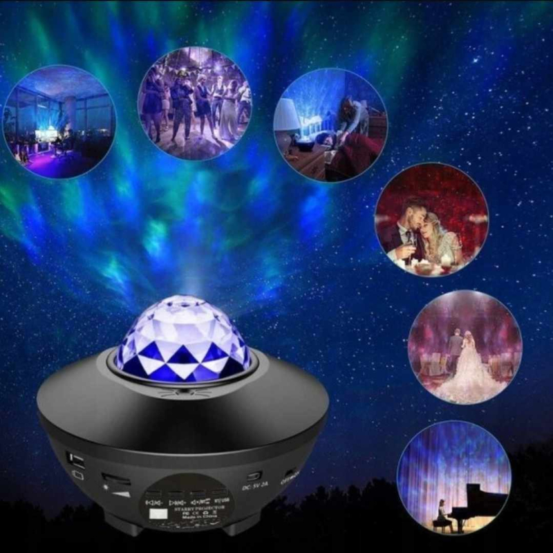 Projektor Nocnego Nieba - Oświetlenie Gwiezdne LED