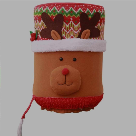 Świąteczne Pokrowce na Butelki lub Prezenty