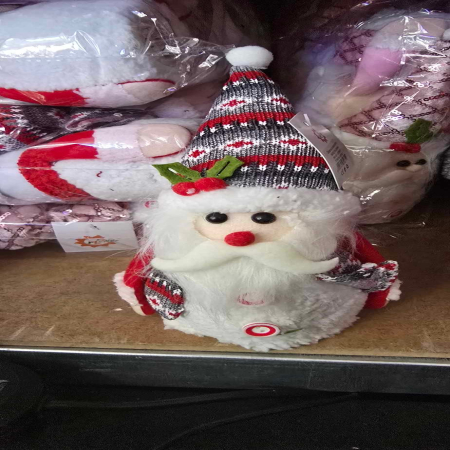 Świecący Święty Mikołaj Dekoracyjny