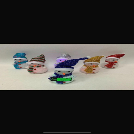 Kolorowe Bałwanki Świąteczne