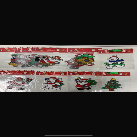 Świąteczne Naklejki Dekoracyjne